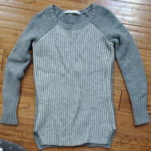 Athleta Sierra Wool Cashmere Heather Gray Women's Sweater
